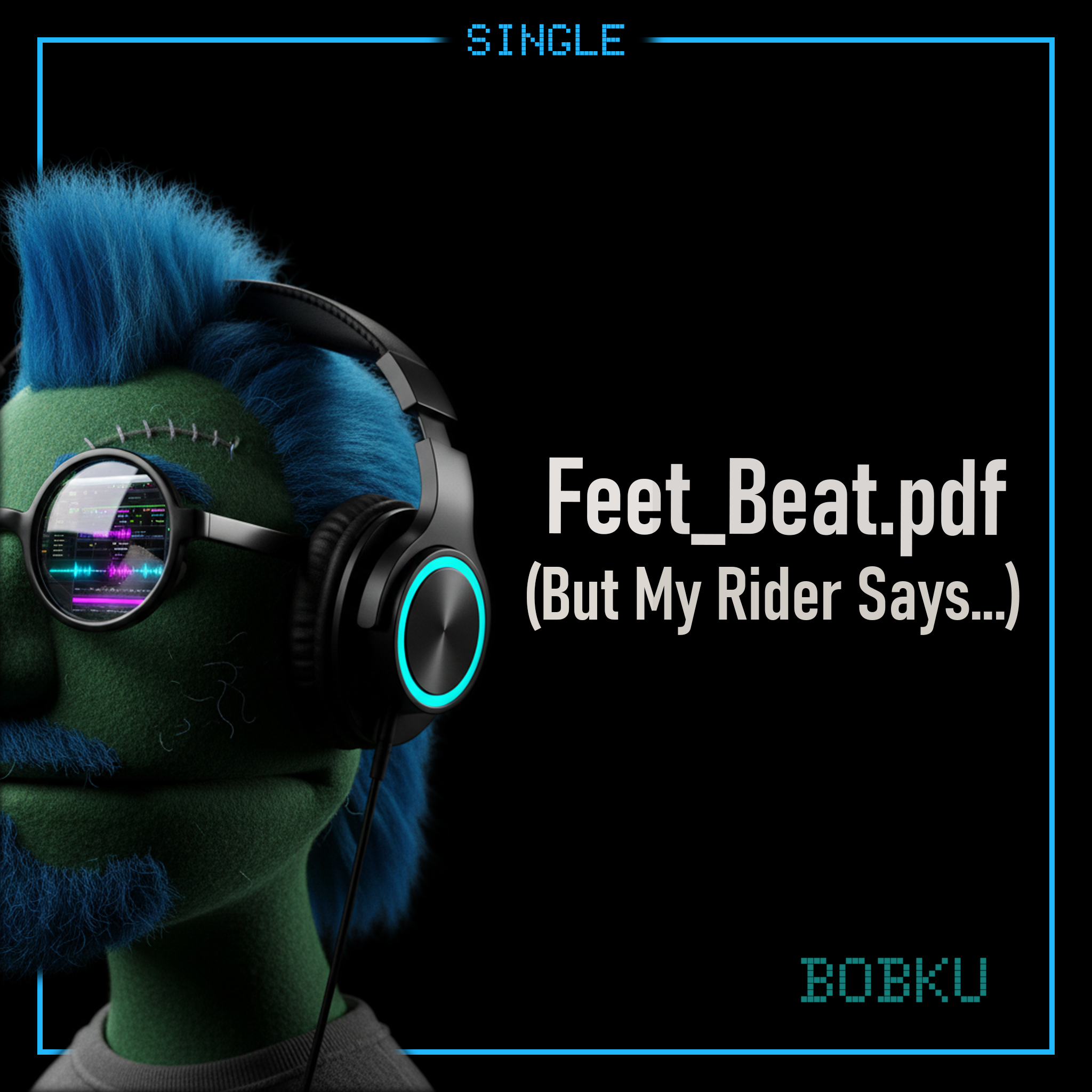 Cover art for Bobku’s track Feet_Beat.pdf (But My Rider Says…).